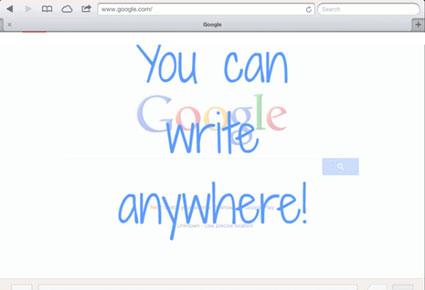 غوغل تضيف ميزة الكتابة باليد للهاتف المحمول